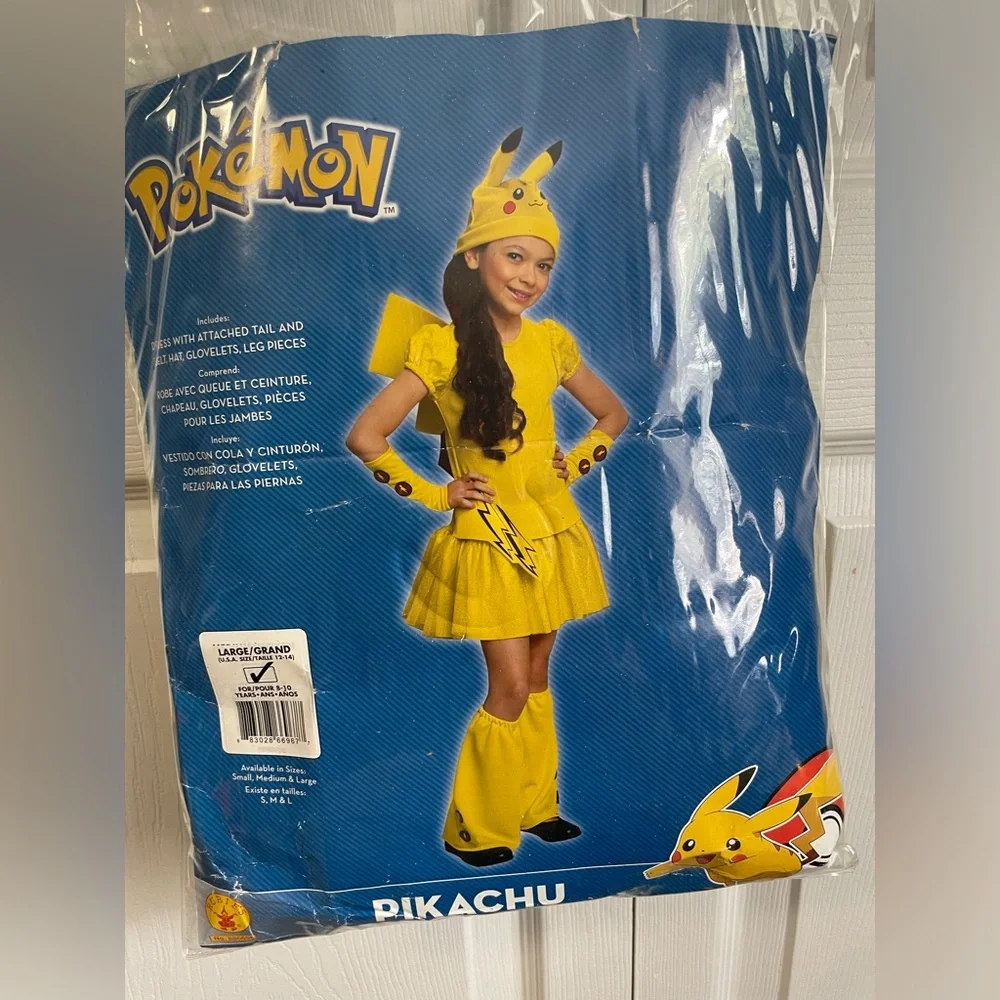 Girls Pokemon Pikachu custome